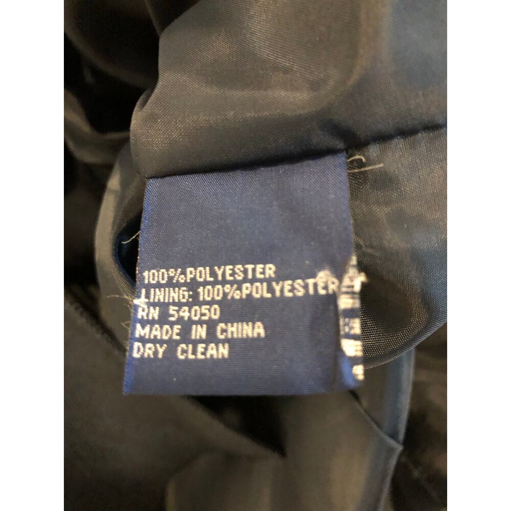 Evan-Picone Woman Plus 22W Jacket 4 Pockets Lapel Notch Collar Blue Long Sleeve - Picture 6 of 11